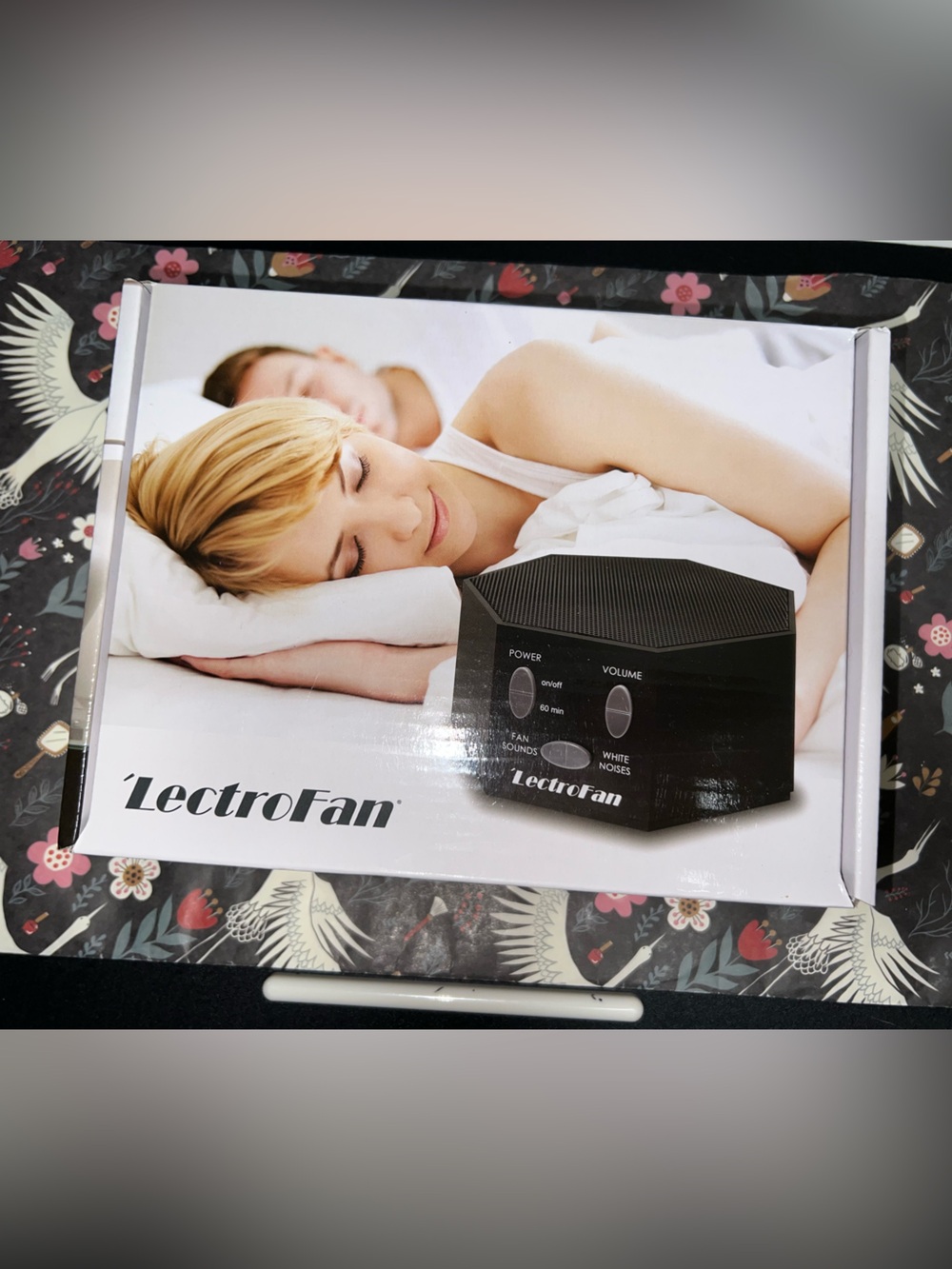 LectroFan White Noise Machine - Black